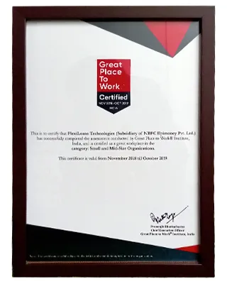 Great Place to Work Certification badge